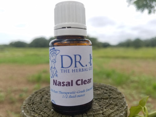 Nasal Clear<BR>Topical Decongestant 15 mL <BR>Dr. I the Herbal Guy